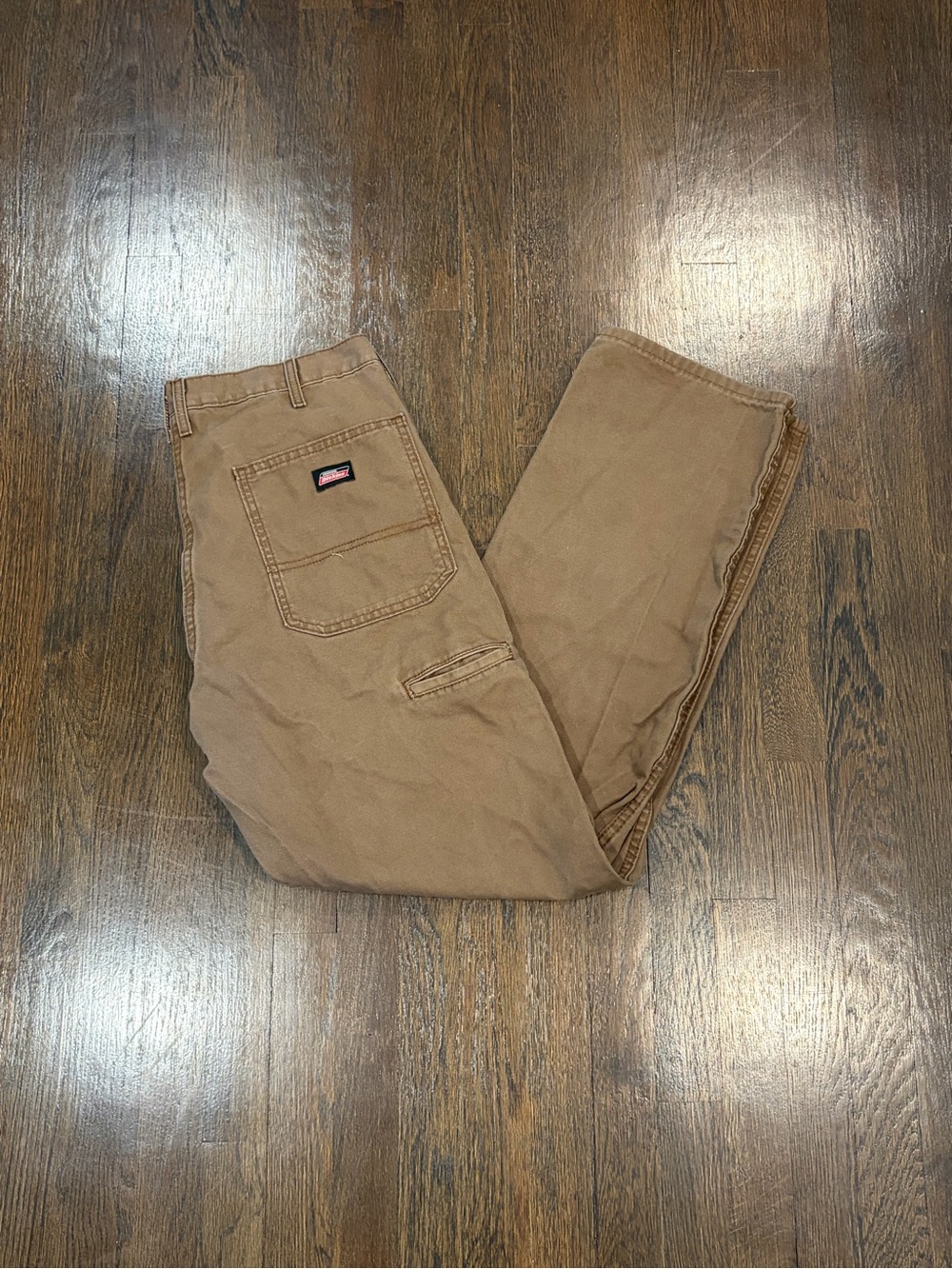 Brown Dickies carpenter pants